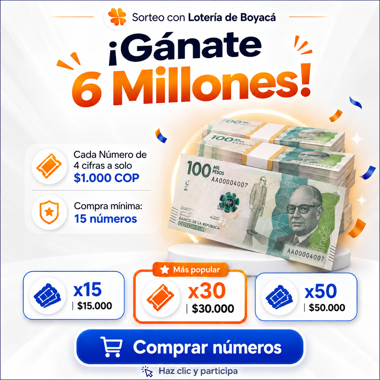 Banner Promocional Loteriasdehoy.co