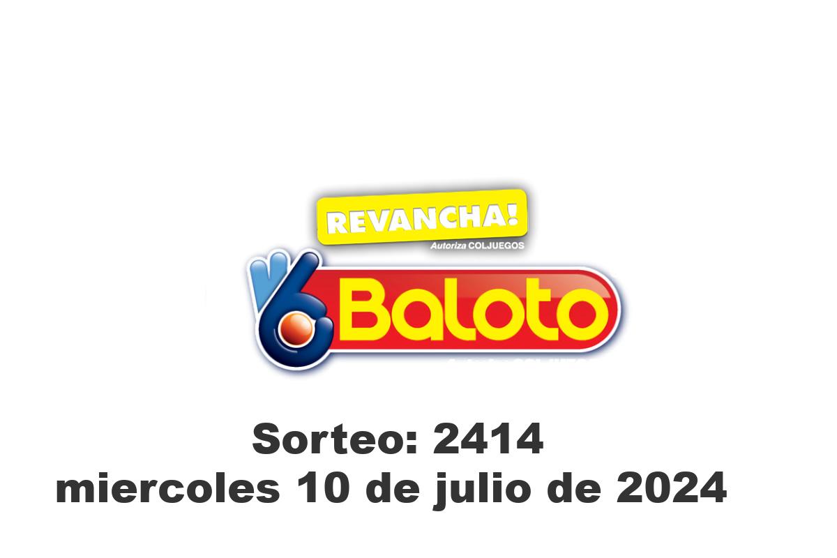 Baloto Miércoles 10 de Julio del 2024