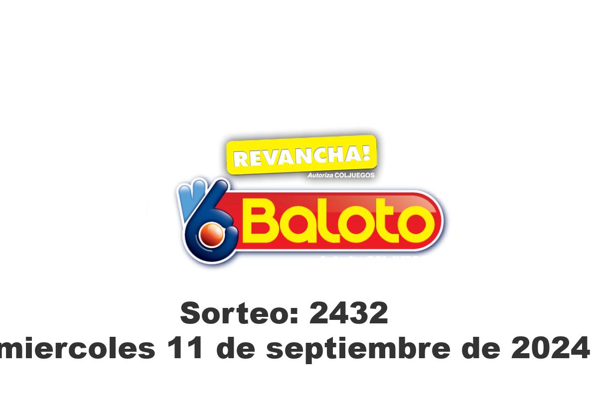 Baloto Miércoles 11 de Septiembre del 2024