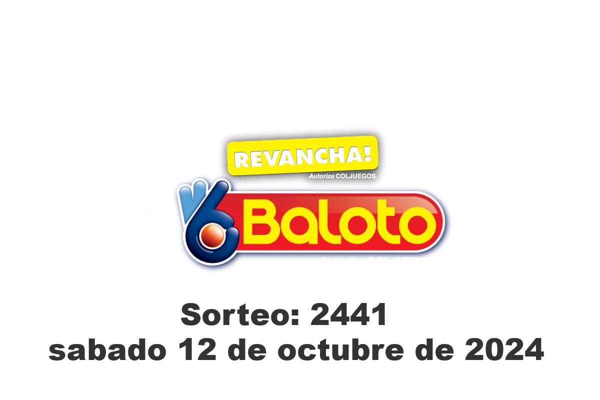 Baloto Sábado 12 de Octubre del 2024