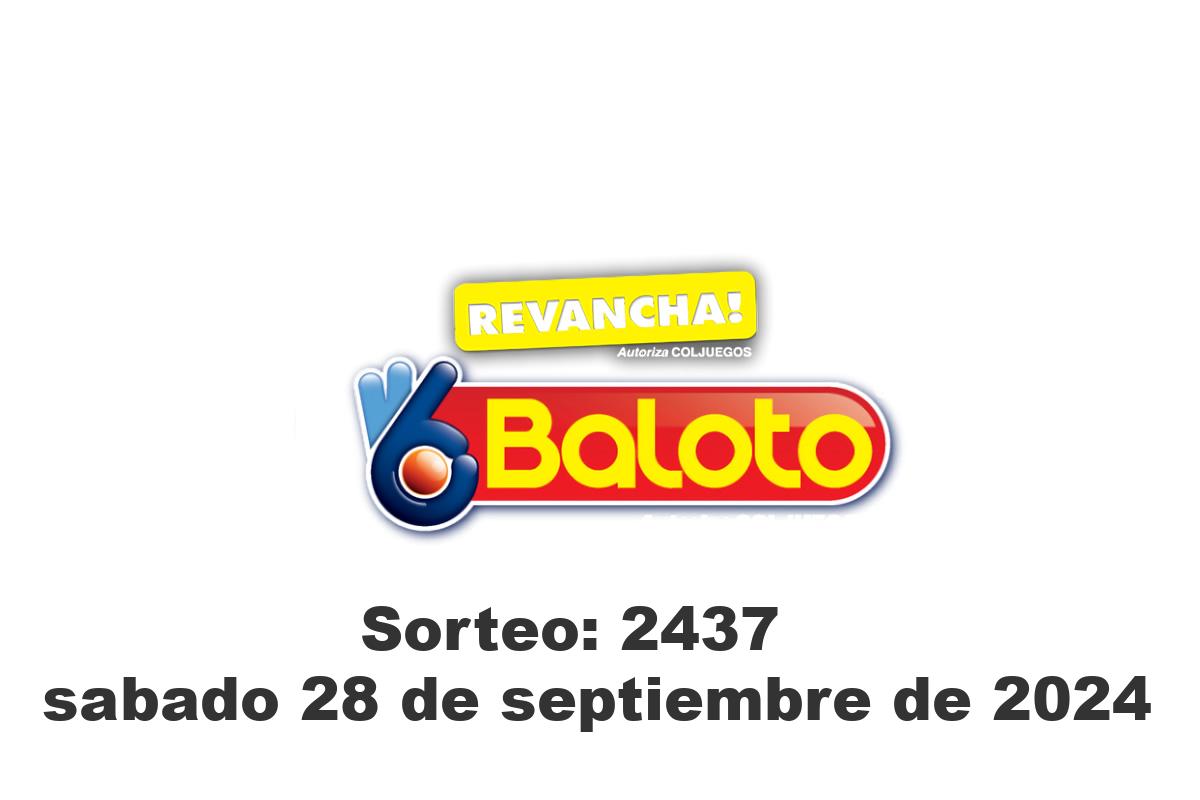 Baloto Sábado 28 de Septiembre del 2024