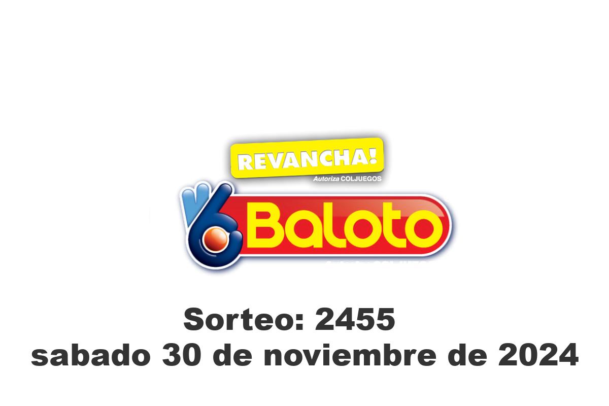 Baloto Sábado 30 de Noviembre del 2024