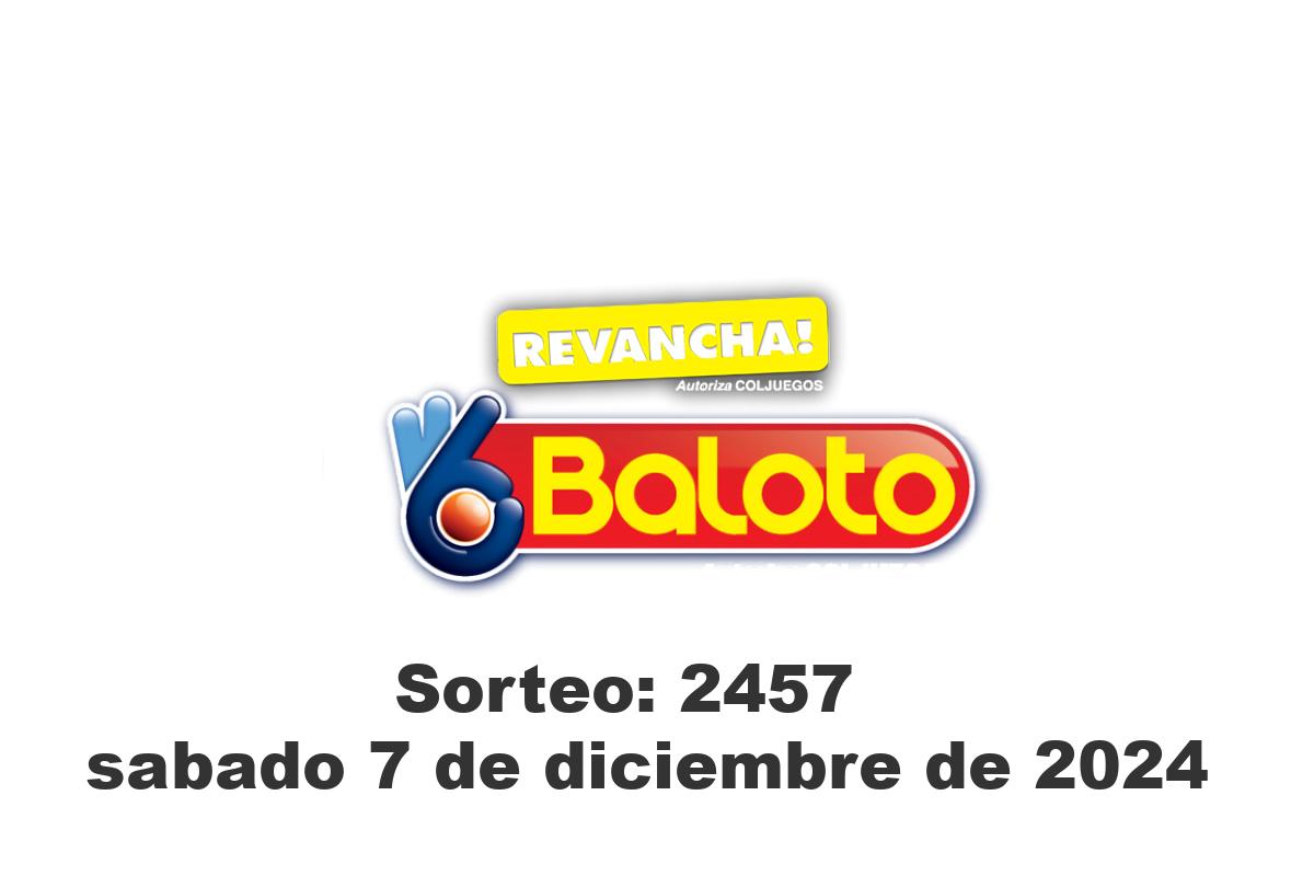 Baloto Sábado 7 de Diciembre del 2024