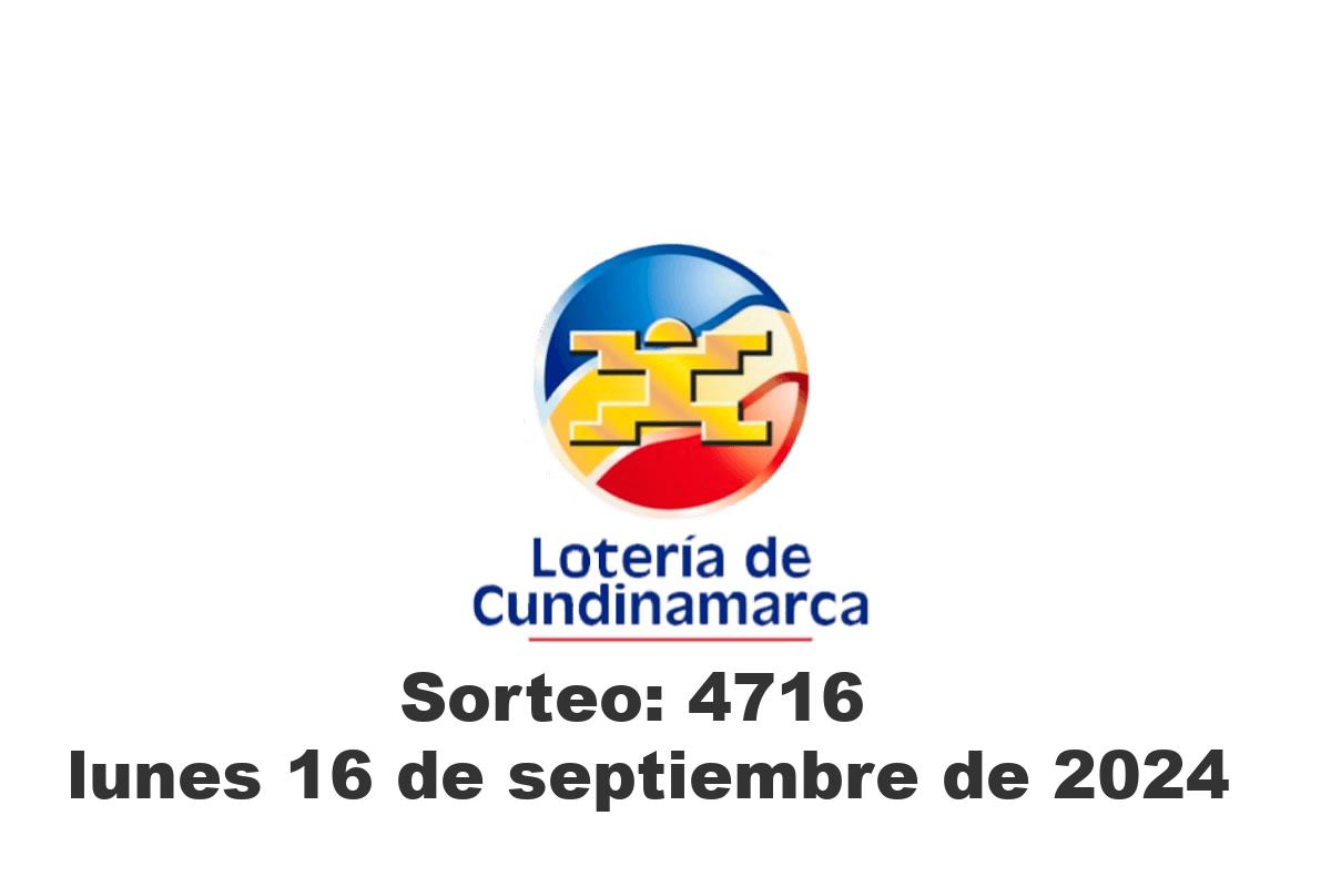 Loteria de Cundinamarca Lunes 16 de Septiembre del 2024