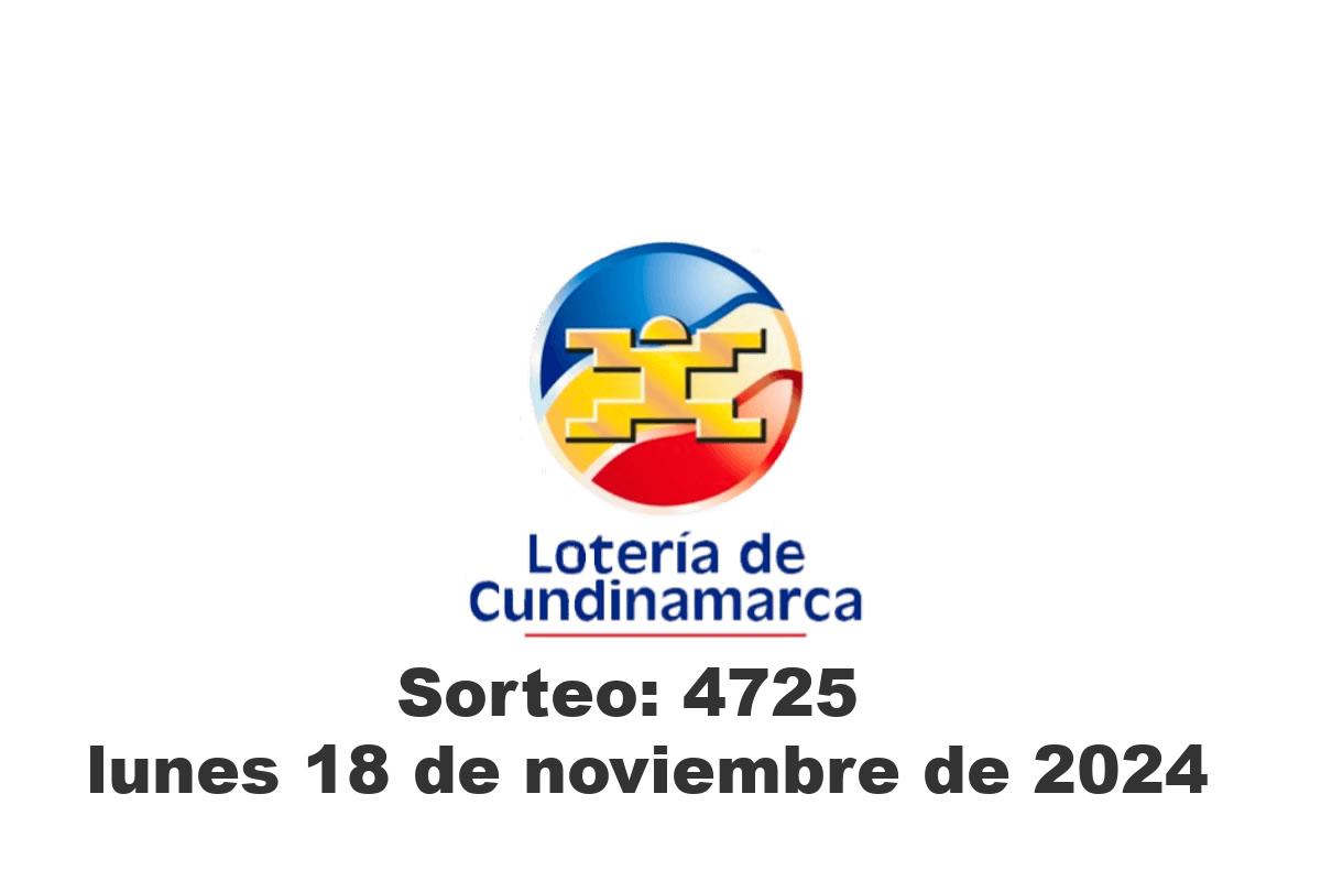 Loteria de Cundinamarca Lunes 18 de Noviembre del 2024