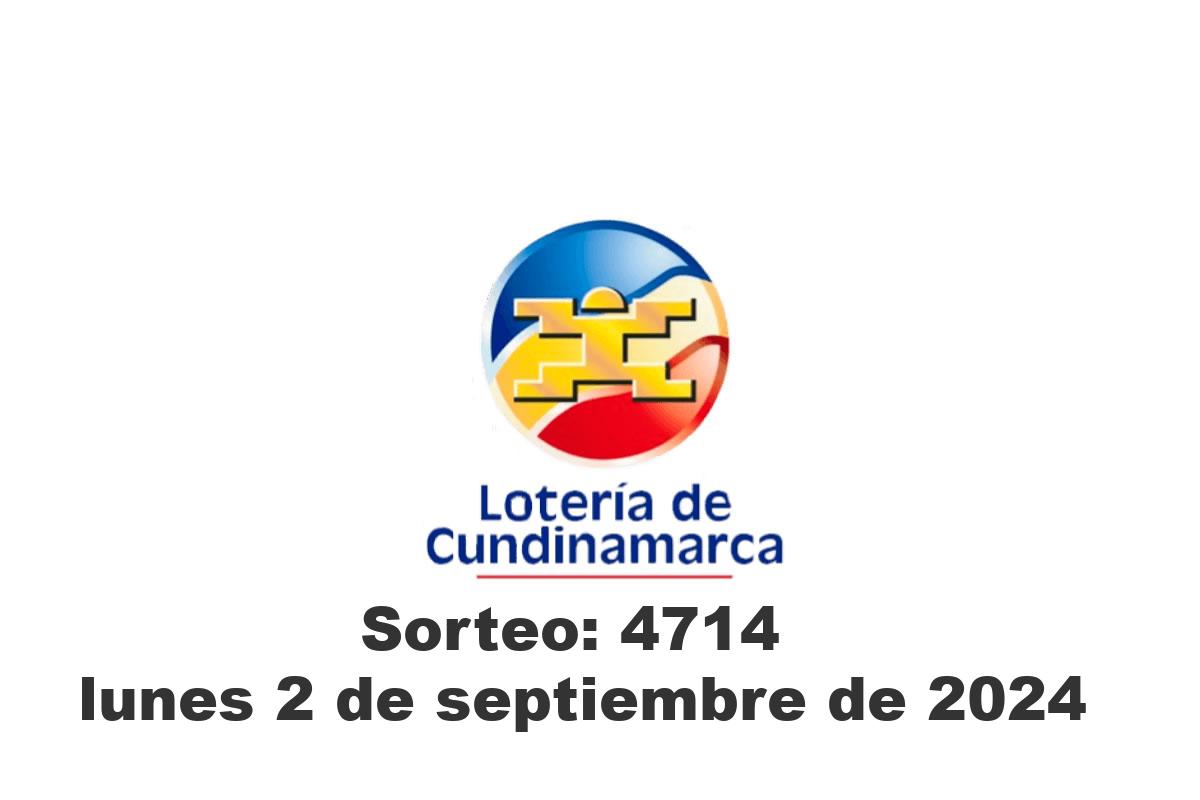 Loteria de Cundinamarca Lunes 2 de Septiembre del 2024