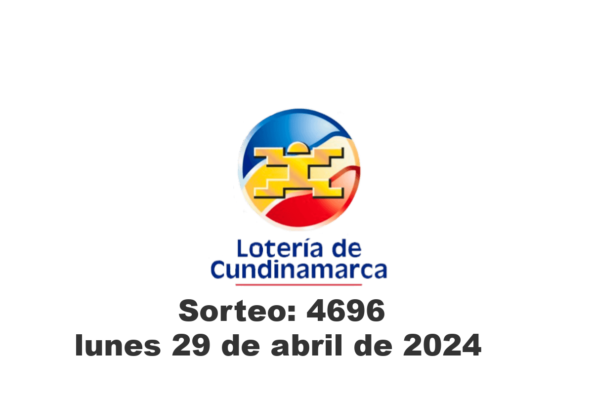 Loteria de Cundinamarca Lunes 29 de Abril del 2024
