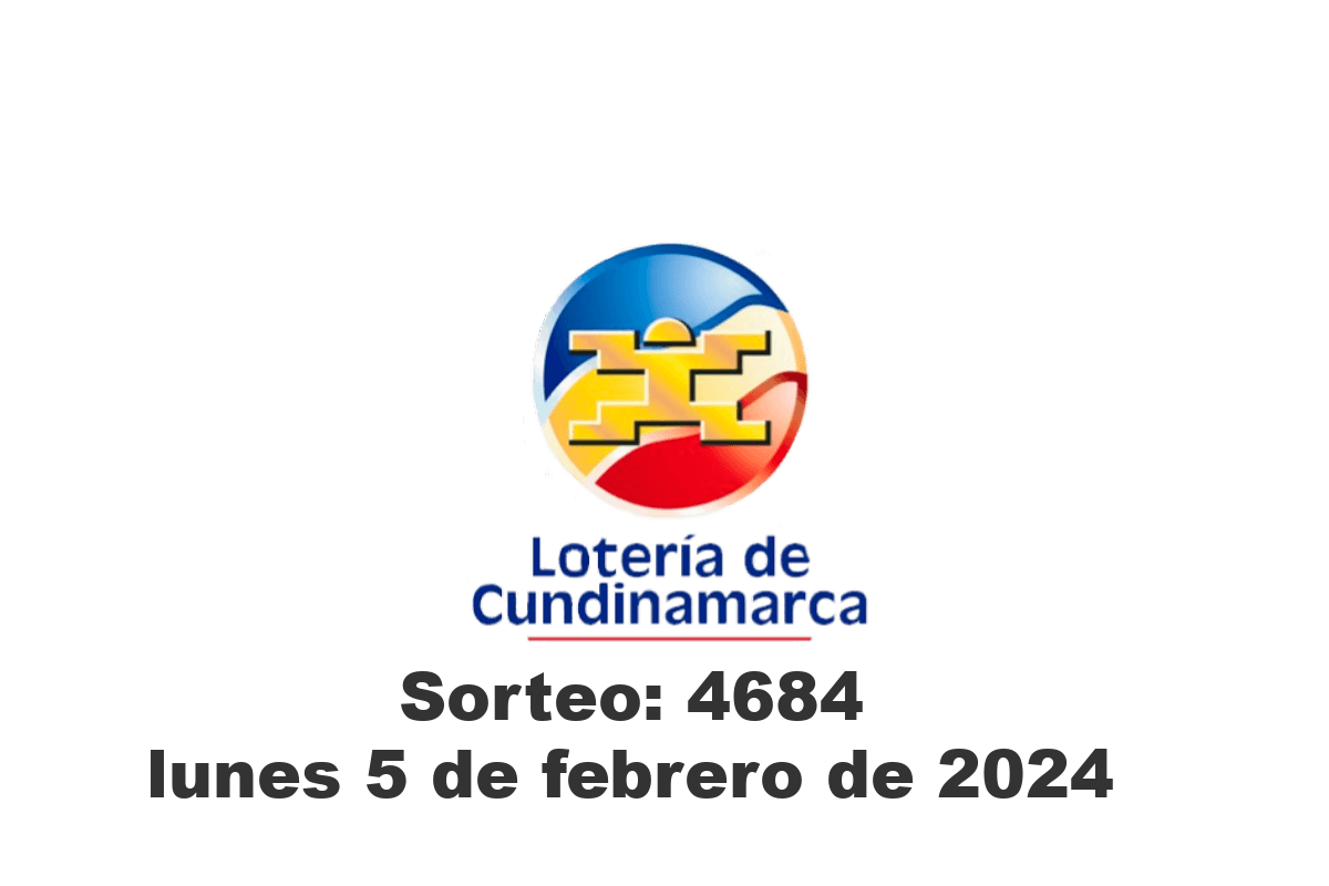 Loteria de Cundinamarca Lunes 5 de Febrero del 2024