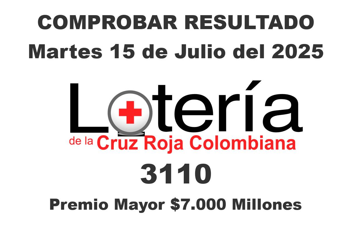 Lotería de la Cruz Roja Martes 15 de Julio del 2025 Lotería de la Cruz Roja Martes 15 de Julio del 2025