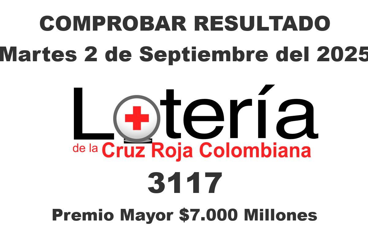 Lotería de la Cruz Roja Martes 2 de Septiembre del 2025 Lotería de la Cruz Roja Martes 2 de Septiembre del 2025