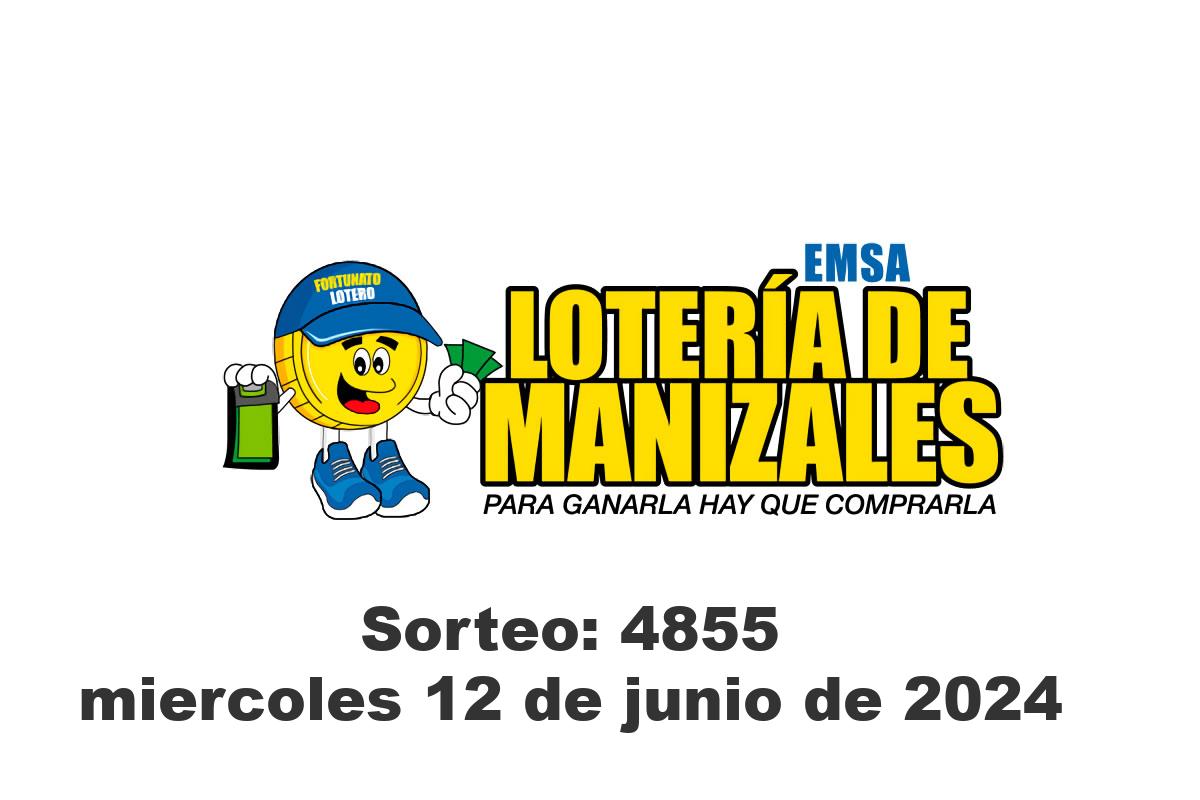 Lotería de Manizales Miércoles 12 de Junio del 2024