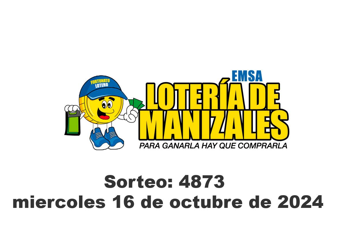 Lotería de Manizales Miércoles 16 de Octubre del 2024