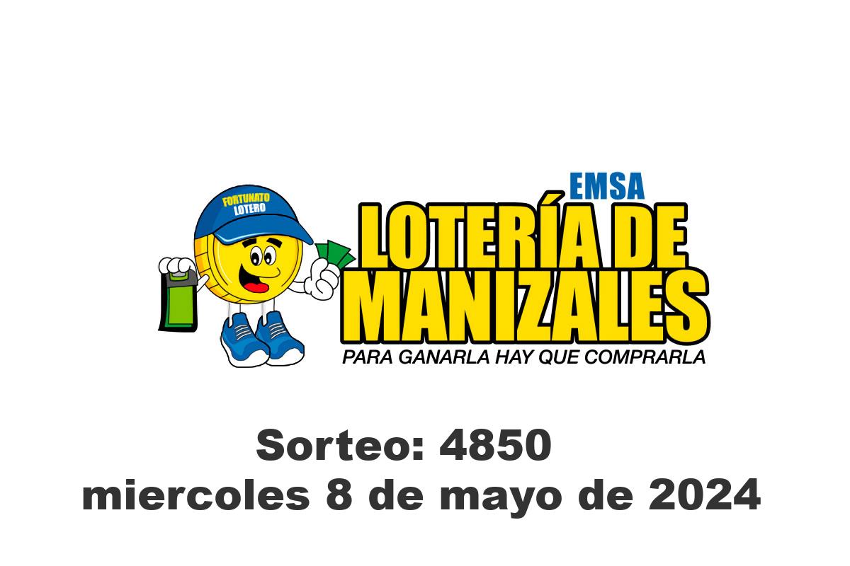 Lotería de Manizales Miércoles 8 de Mayo del 2024