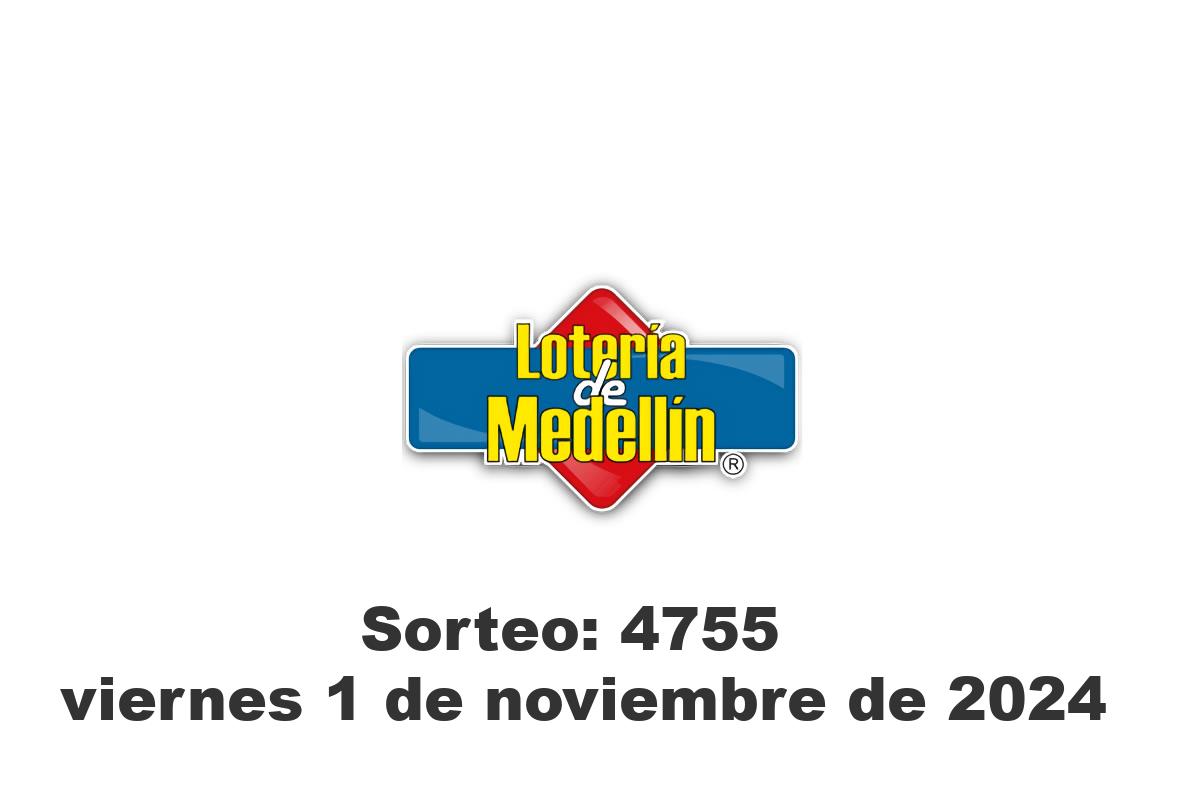 Lotería de Medellín Viernes 1 de Noviembre del 2024