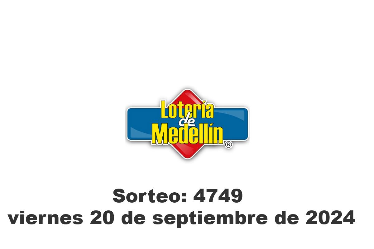 Lotería de Medellín Viernes 20 de Septiembre del 2024