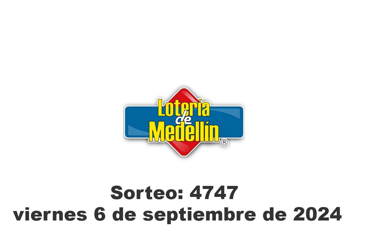 Lotería de Medellín Viernes 6 de Septiembre del 2024