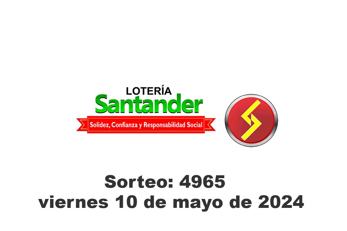 Lotería de Santander Viernes 10 de Mayo del 2024