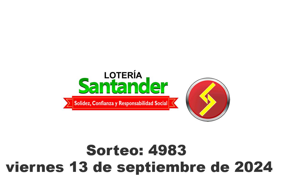 Lotería de Santander Viernes 13 de Septiembre del 2024