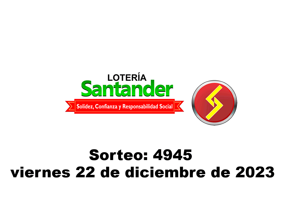 Lotería de Santander Viernes 22 de Diciembre del 2023