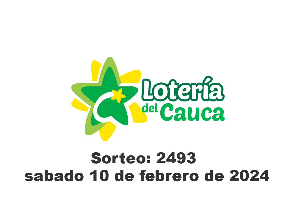 Lotería del Cauca Sábado 10 de Febrero del 2024