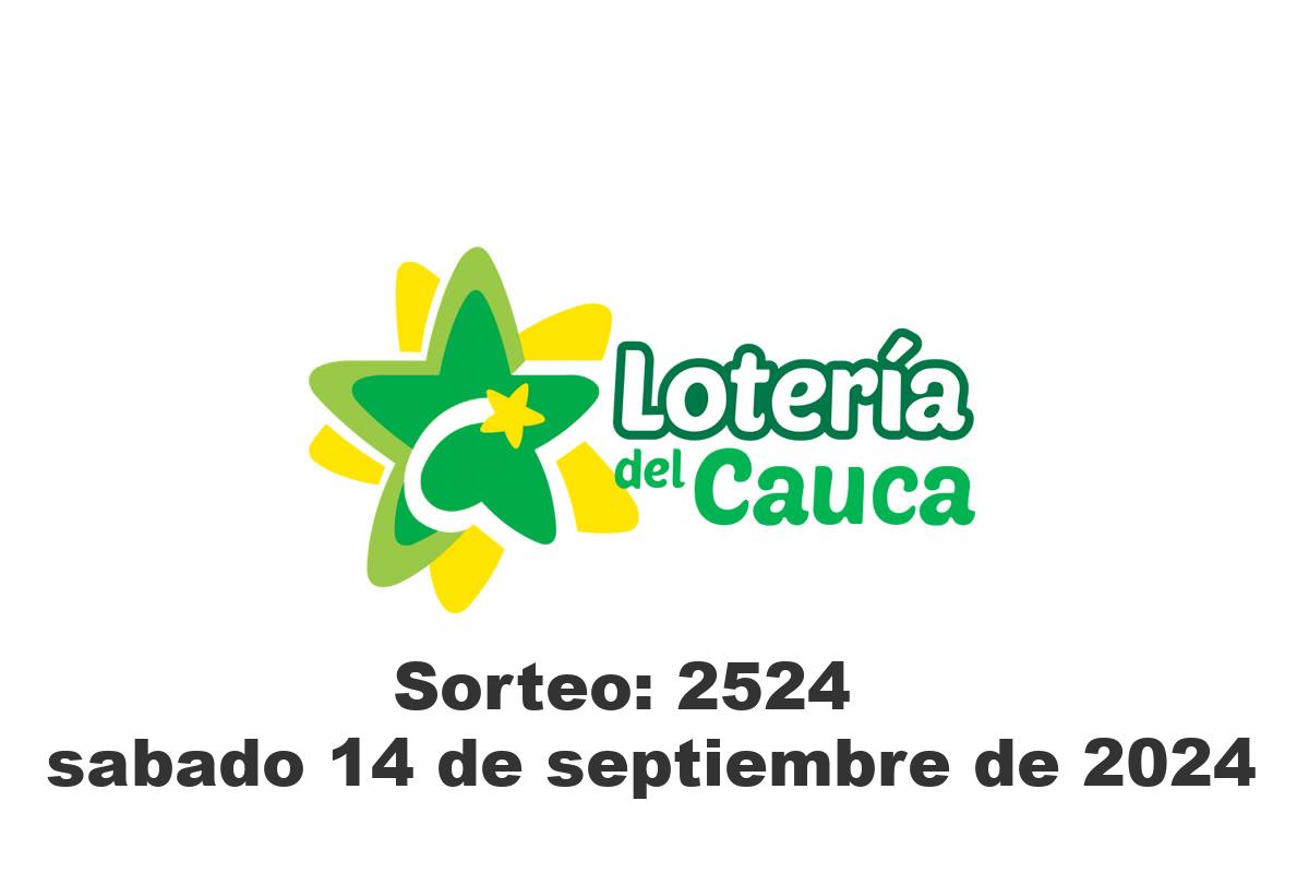 Lotería del Cauca Sábado 14 de Septiembre del 2024