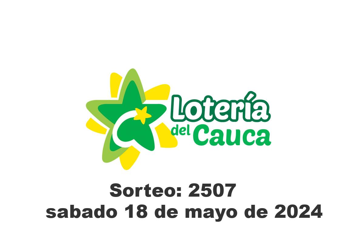 Lotería del Cauca Sábado 18 de Mayo del 2024