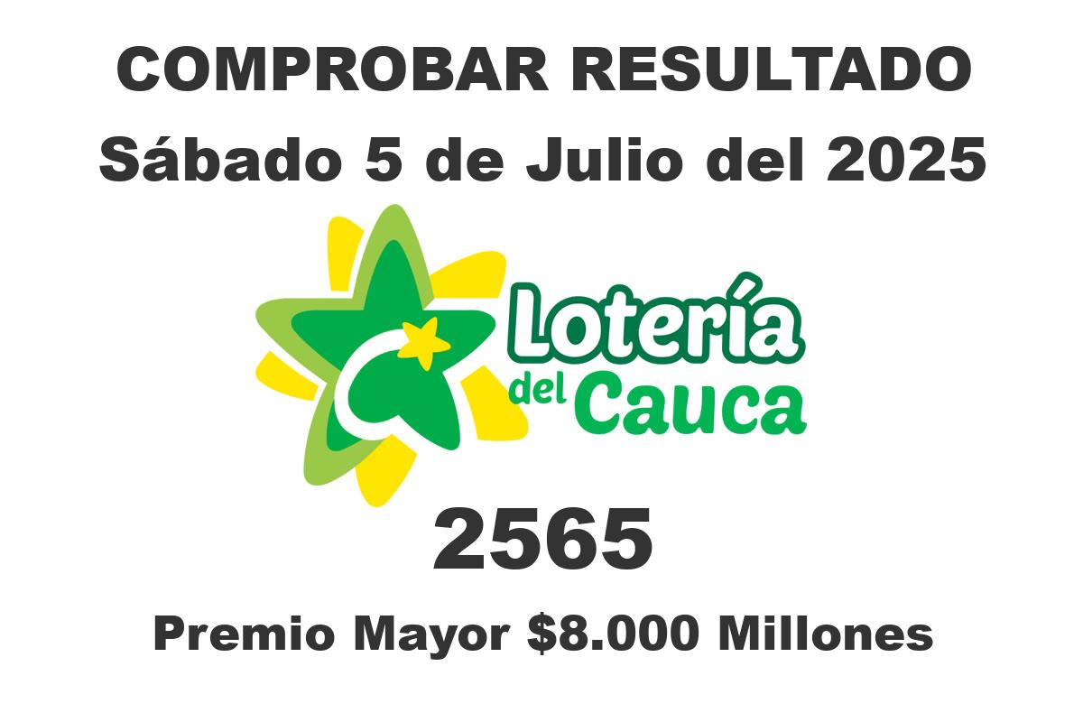 Lotería del Cauca Sábado 5 de Julio del 2025