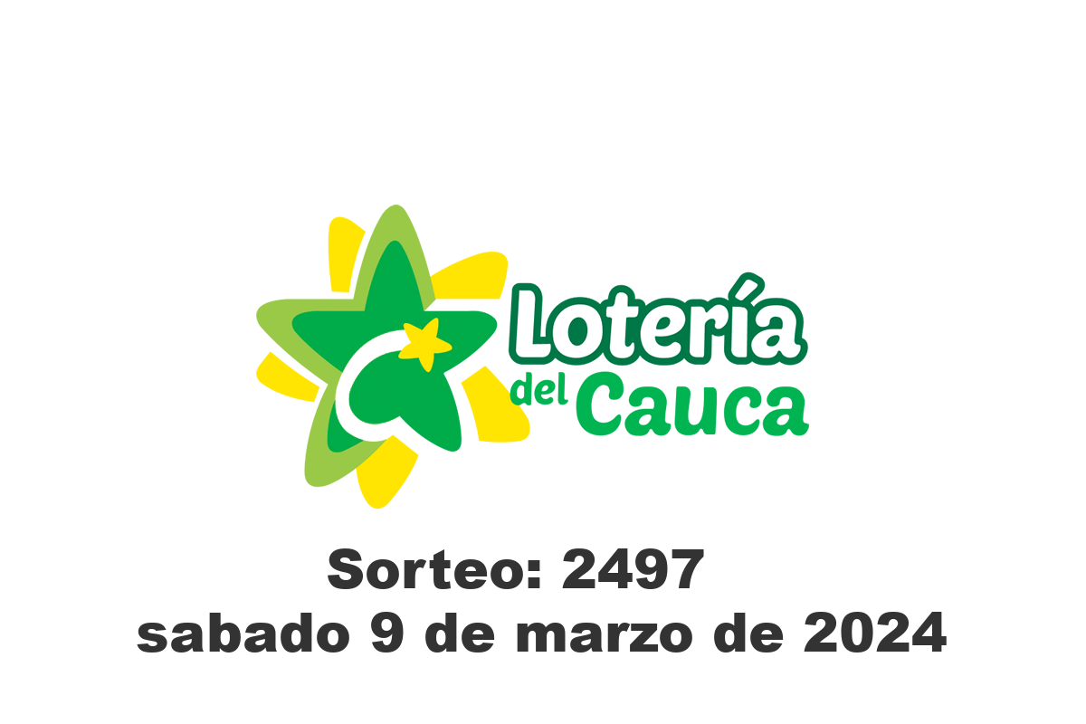 Lotería del Cauca Sábado 9 de Marzo del 2024