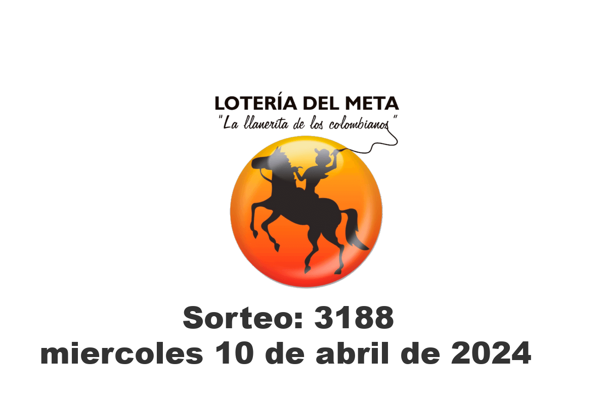 Lotería del Meta Miércoles 10 de Abril del 2024