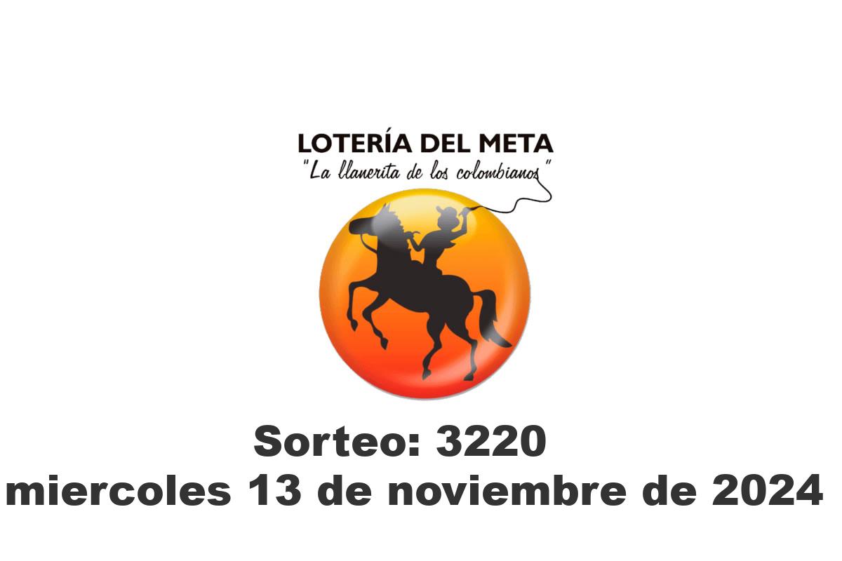 Lotería del Meta Miércoles 13 de Noviembre del 2024