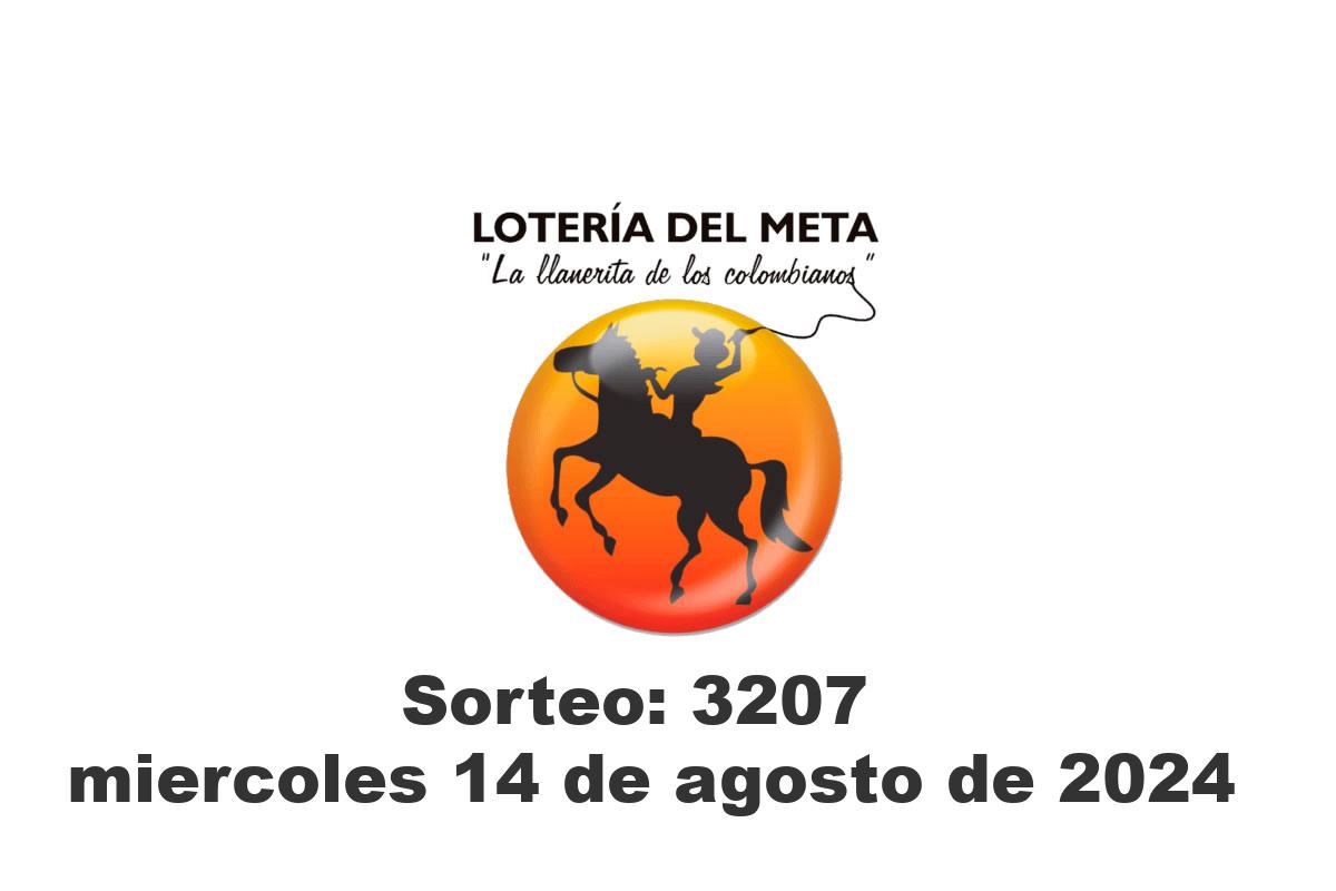 Lotería del Meta Miércoles 14 de Agosto del 2024