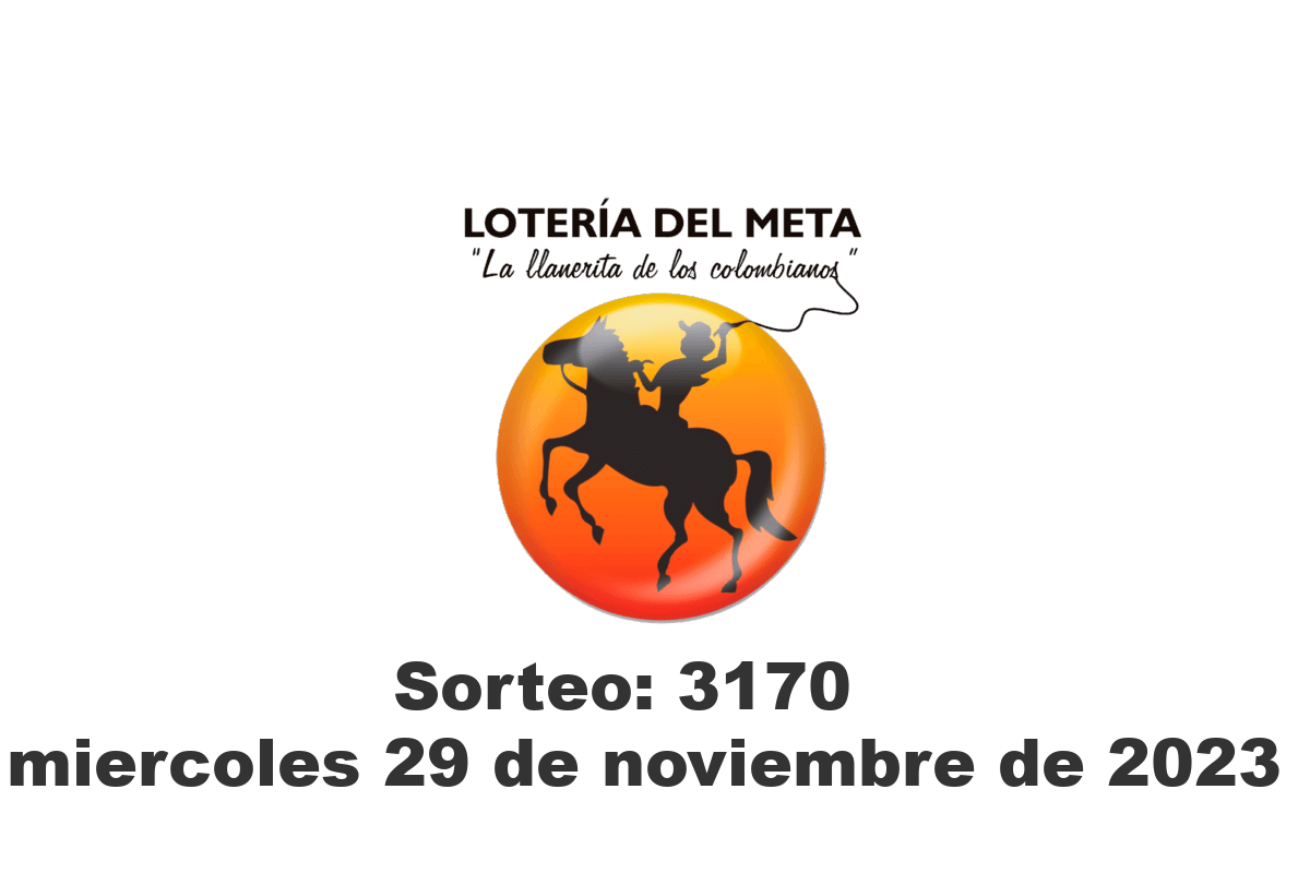 Lotería del Meta Miércoles 29 de Noviembre del 2023