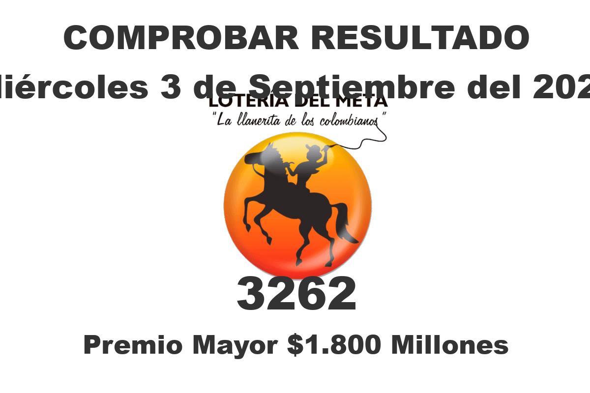 Lotería del Meta Miércoles 3 de Septiembre del 2025 Lotería del Meta Miércoles 3 de Septiembre del 2025