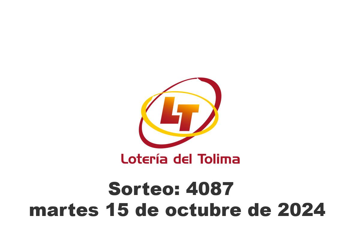 Lotería del Tolima Martes 15 de Octubre del 2024