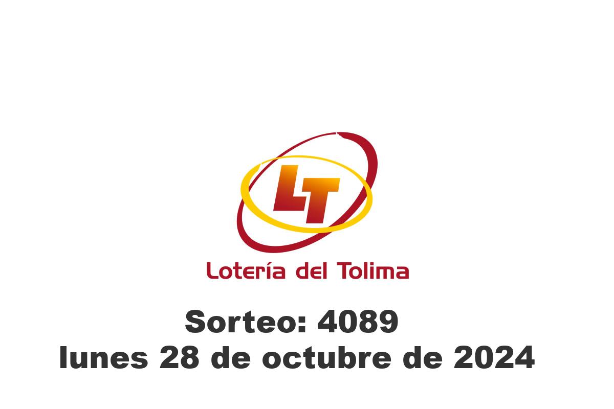 Lotería del Tolima Lunes 28 de Octubre del 2024