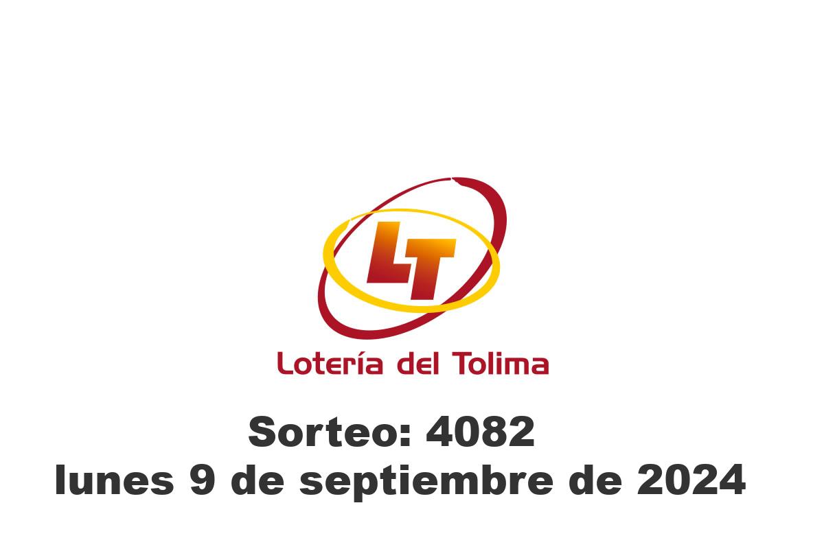 Lotería del Tolima Lunes 9 de Septiembre del 2024