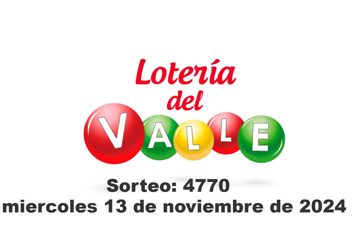 Loteria del Valle Miércoles 13 de Noviembre del 2024