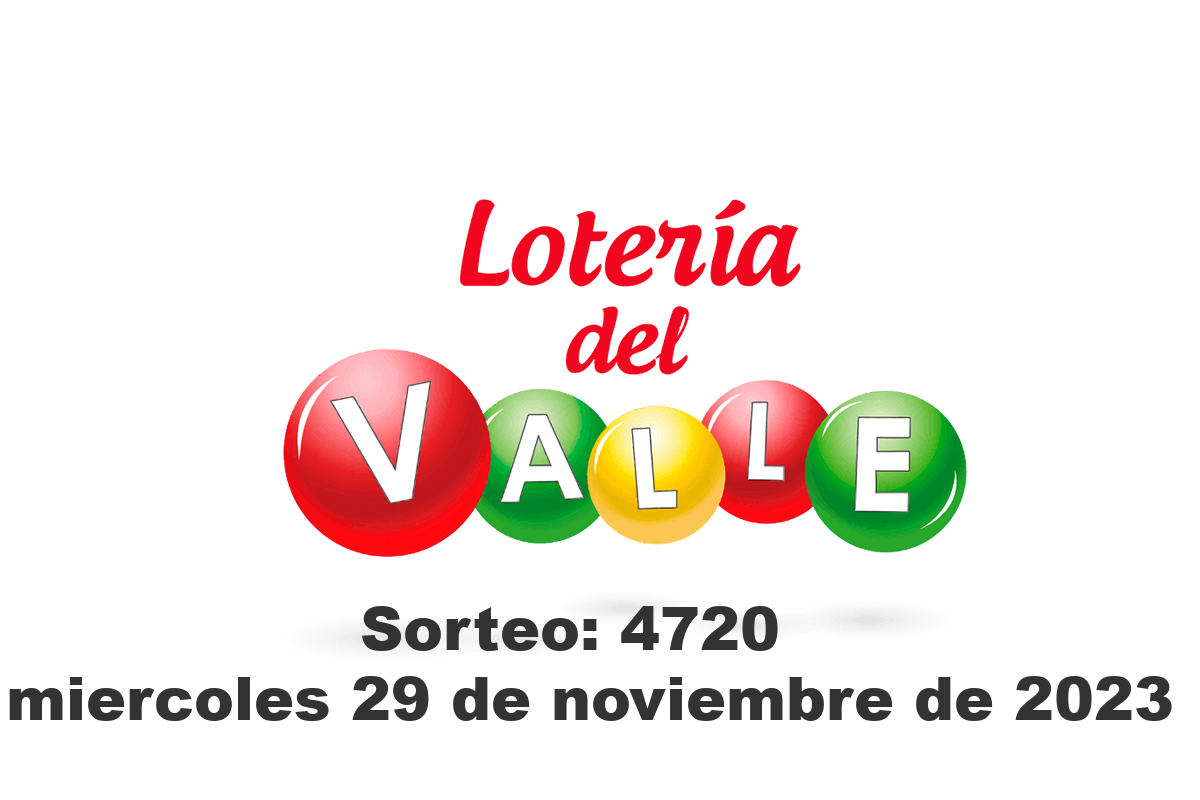 Loteria del Valle Miércoles 29 de Noviembre del 2023