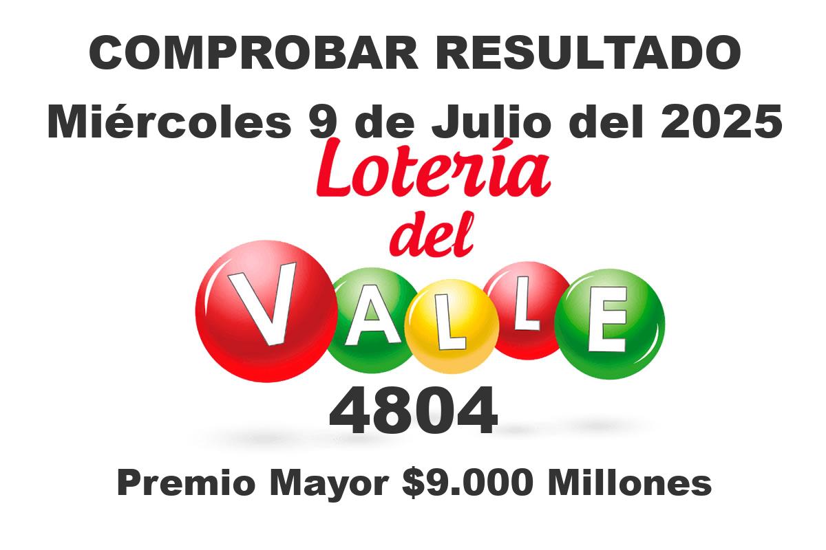 Loteria del Valle Miércoles 9 de Julio del 2025 Loteria del Valle Miércoles 9 de Julio del 2025